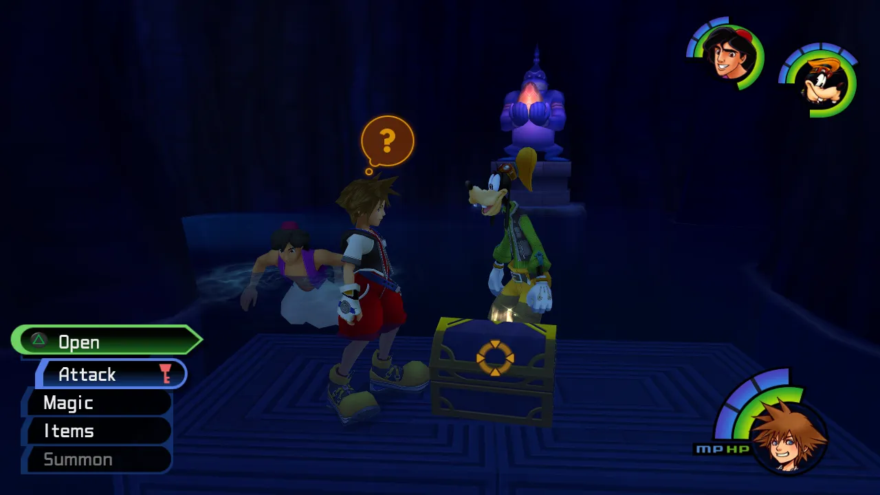 Agrabah Cave of Wonders Dark Chamber Abu Gem Chest